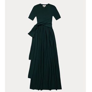 Gorgeous SOMETHING NAVY 90% Wool + 10% Cashmere Dress. NWOT Deep Green